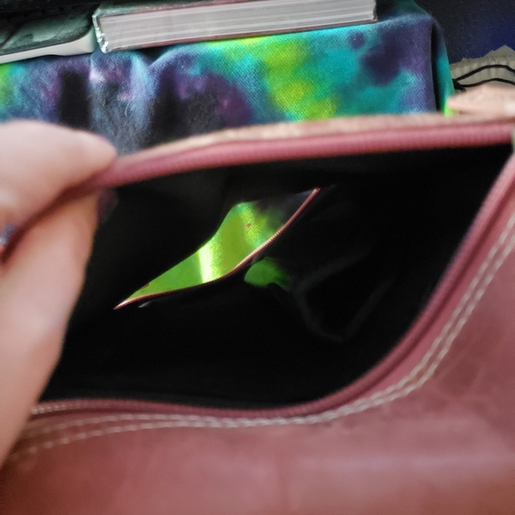 GTM Gun Tote'n Mamas CCW Purse Distressed Buffalo Leather Town Tote Brown - Picture 7 of 11